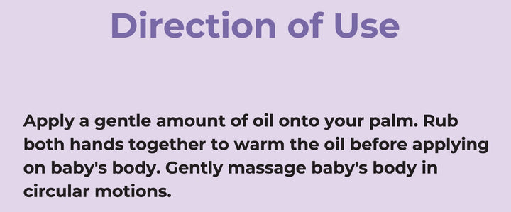 Baby Soothing Oil (100ml)